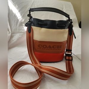 COACH Leather Bucket Bag